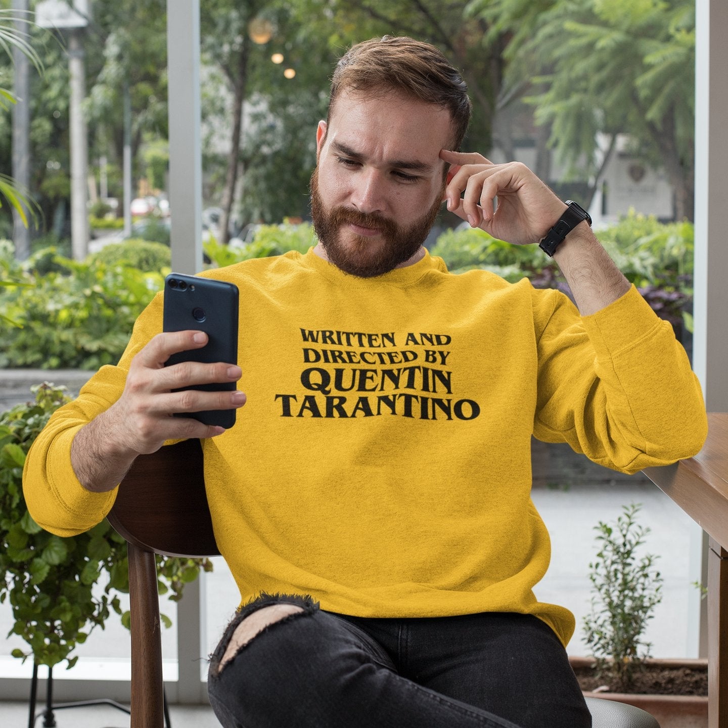 Quentin Tarantino Gold - Sweatshirt