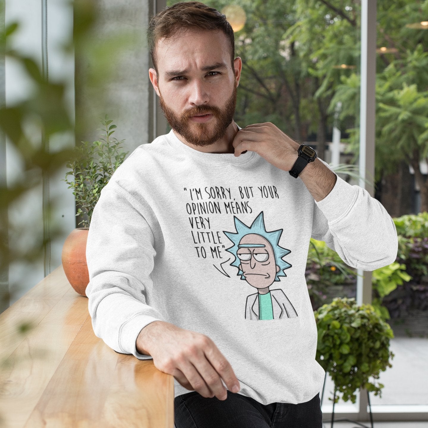 Rick's Opinion Rick and Morty - Sweatshirt