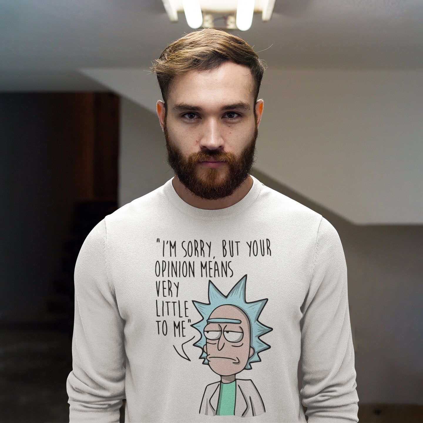 Rick's Opinion Rick and Morty - Sweatshirt