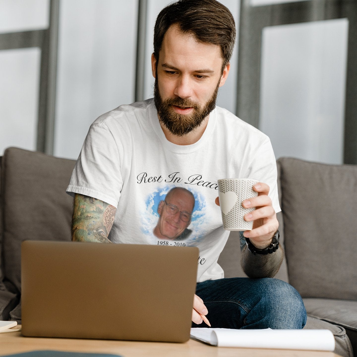 R.I.P. Walter White Breaking Bad - T-Shirt