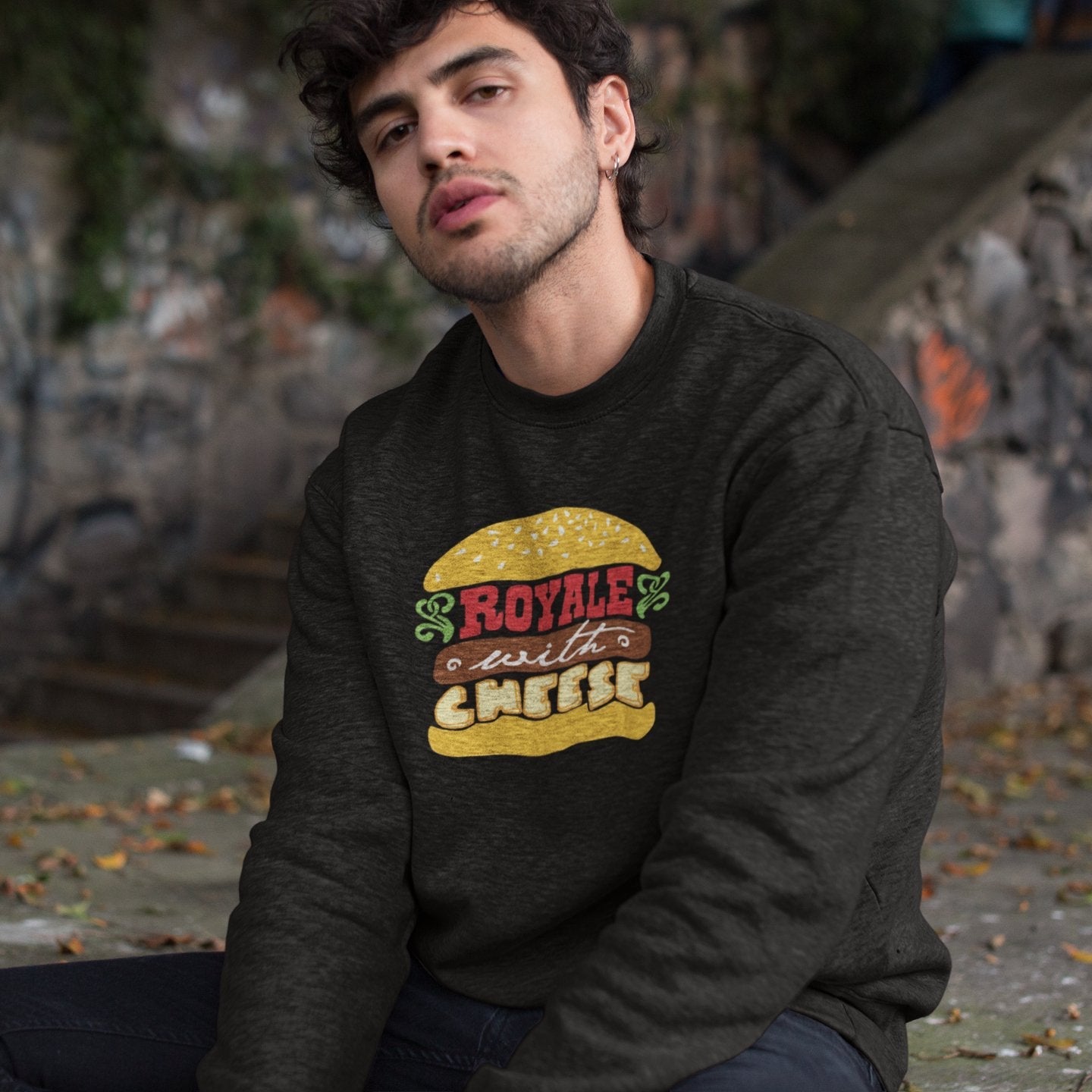 Royale With Cheese Pulp Fiction - Sweatshirt