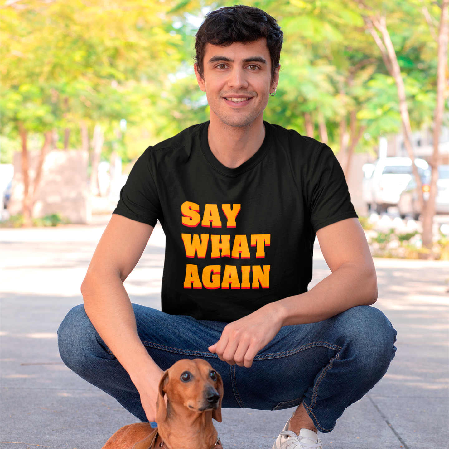 Say What Again Pulp Fiction - T-Shirt