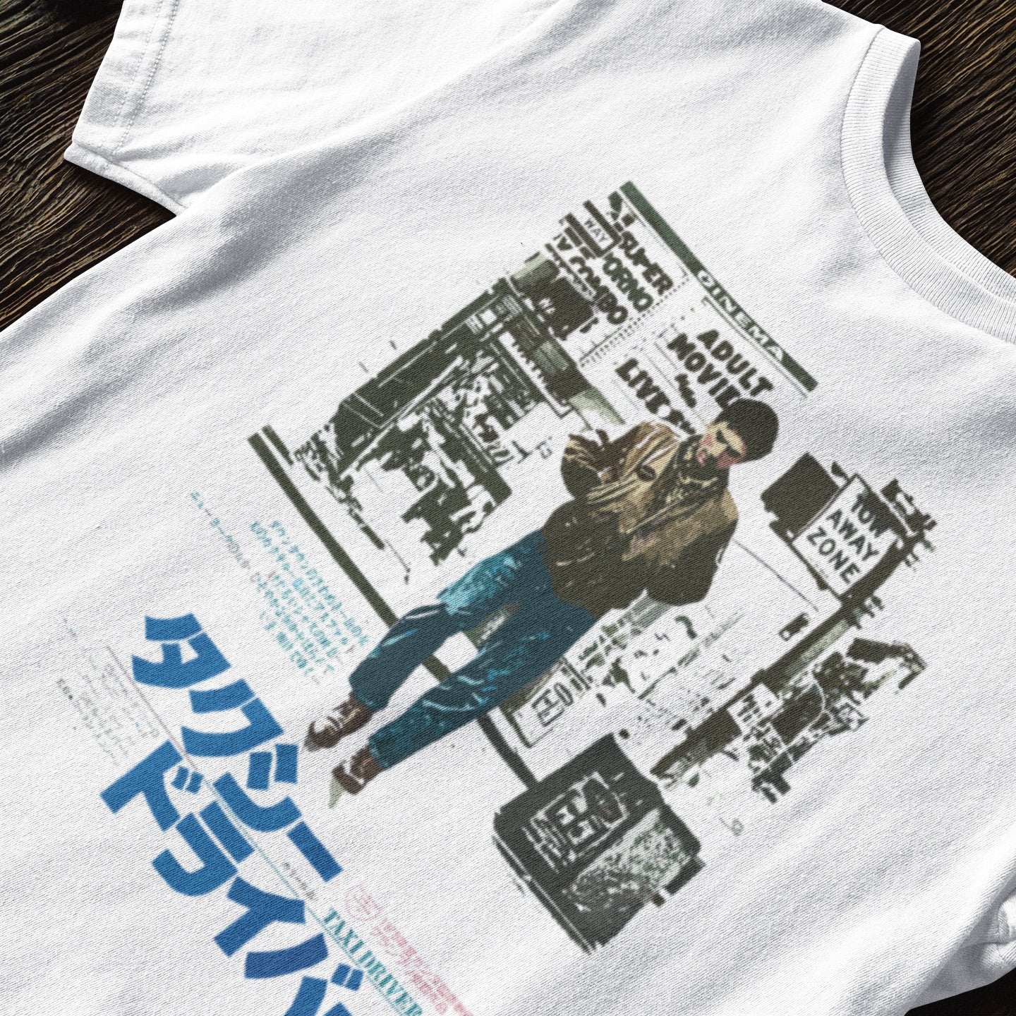 Taxi Driver Scorsese Japanese Poster - T-Shirt