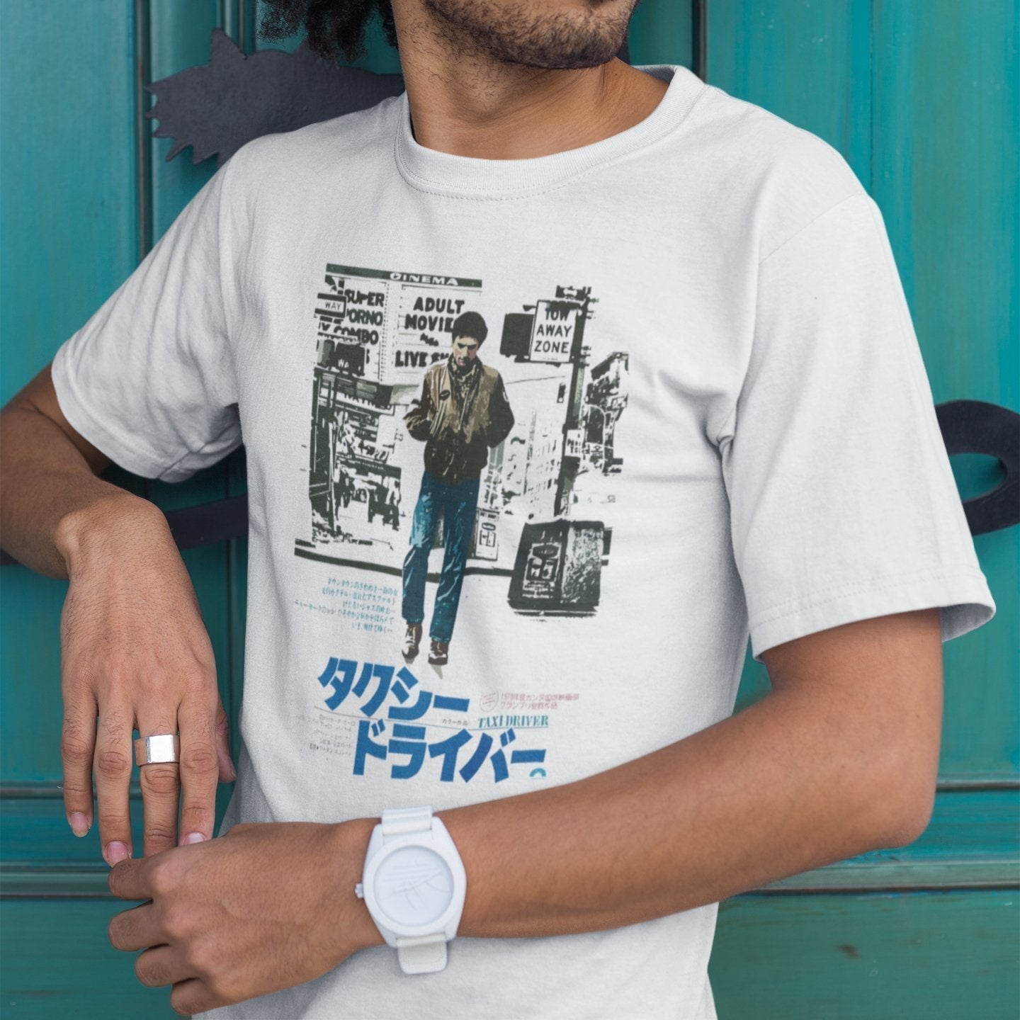 Taxi Driver Scorsese Japanese Poster - T-Shirt