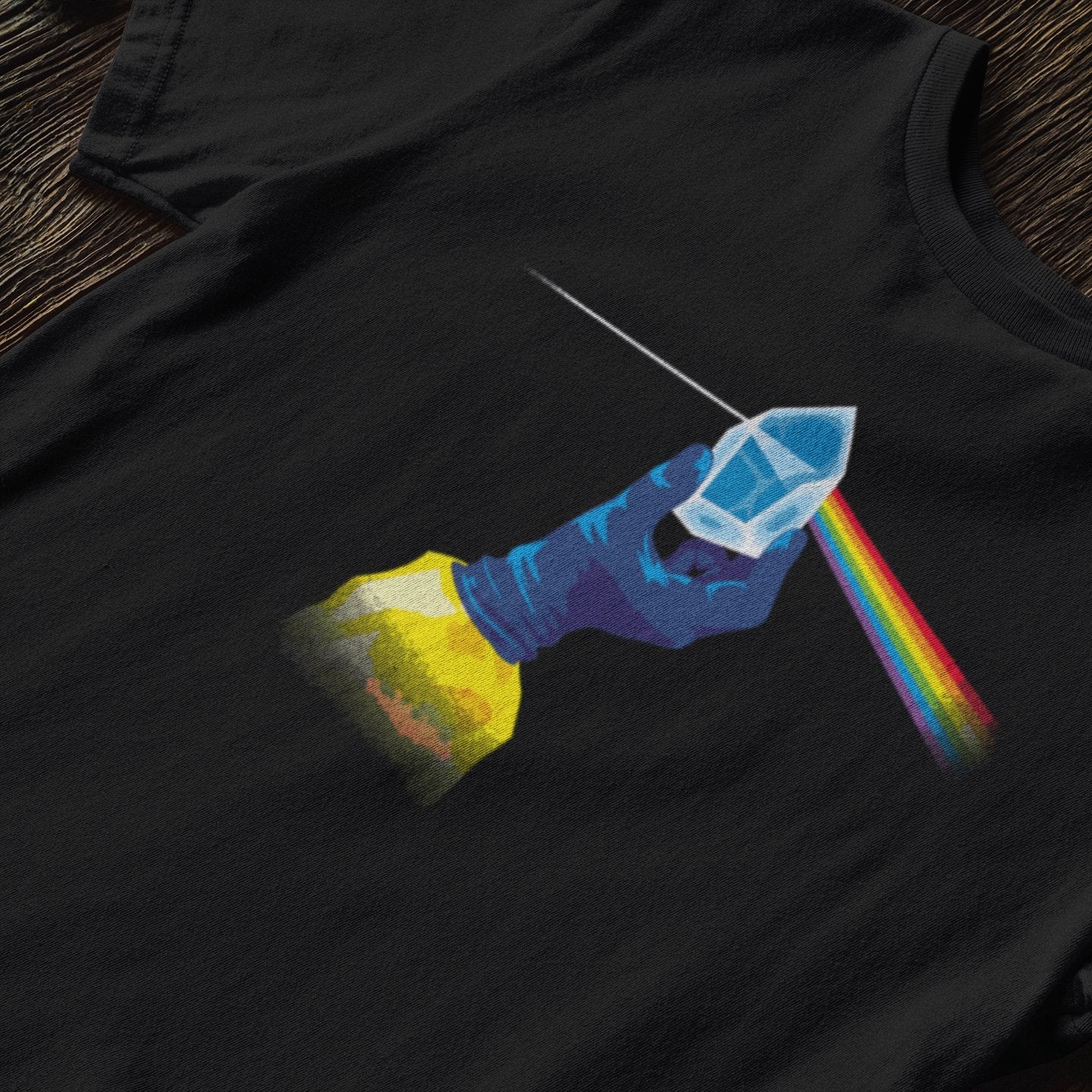 The Dark Side of Blue Meth Breaking Bad - T-Shirt