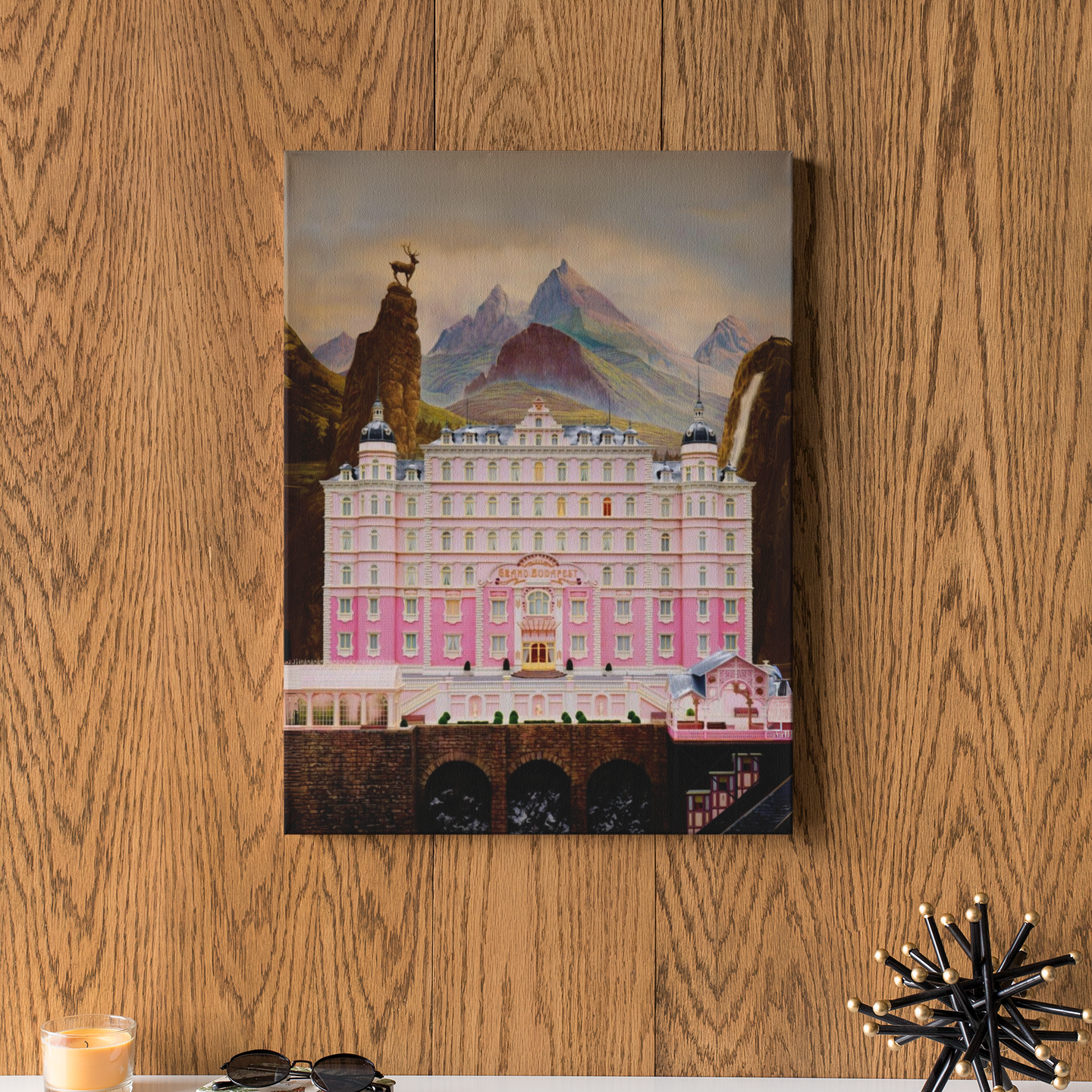 The Grand Budapest Hotel Wes Anderson - Canvas Art