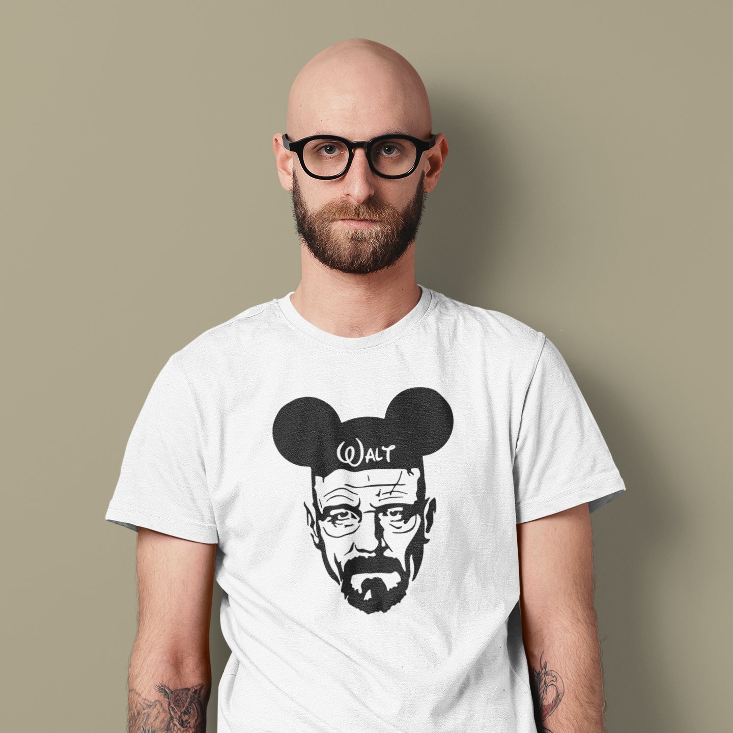 Walter White Disney Style Breaking Bad - T-Shirt