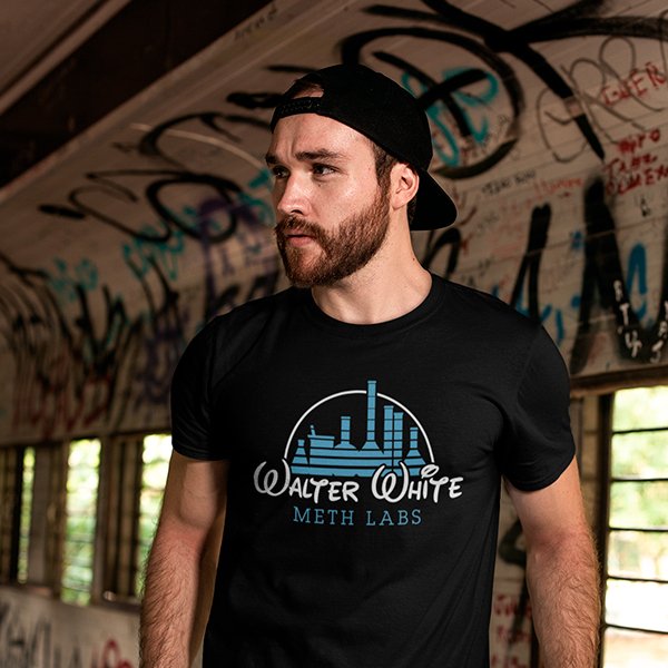 T-Shirt featuring 'Walter White Meth Labs' design