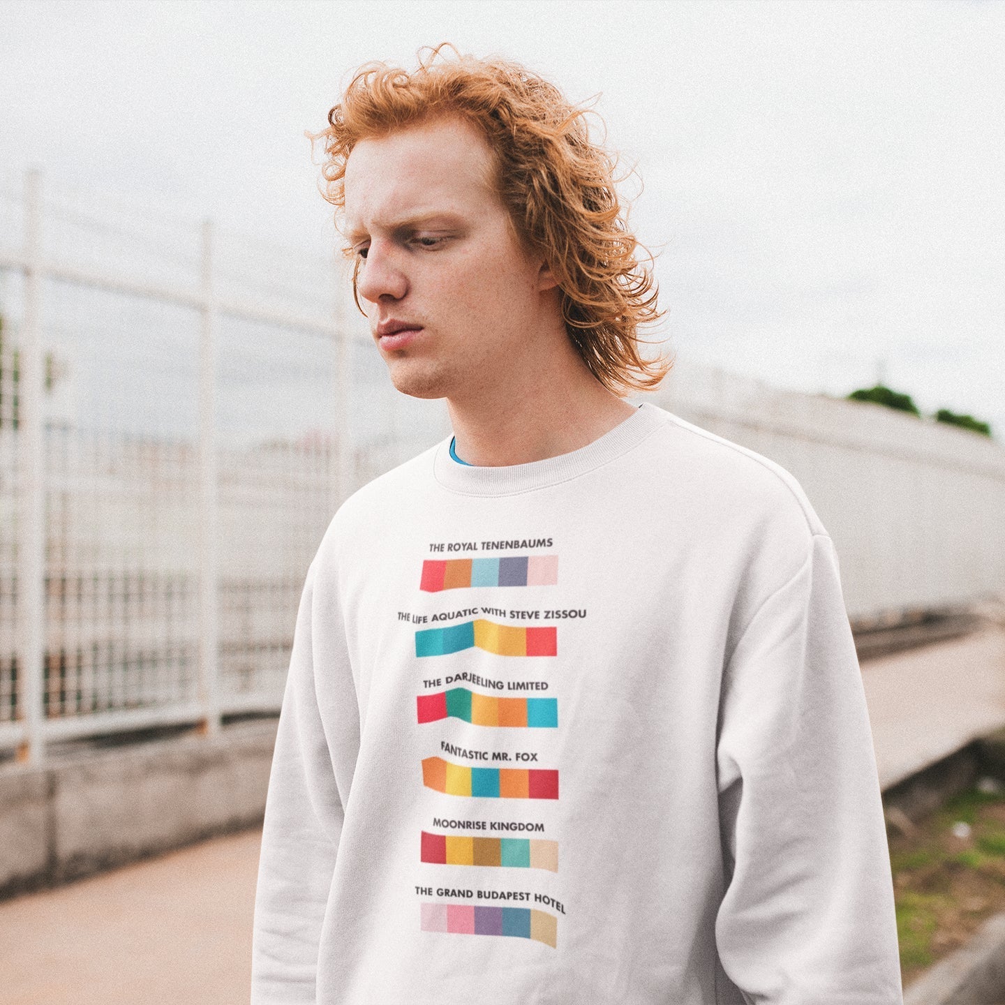 Wes Anderson Colors - Sweatshirt