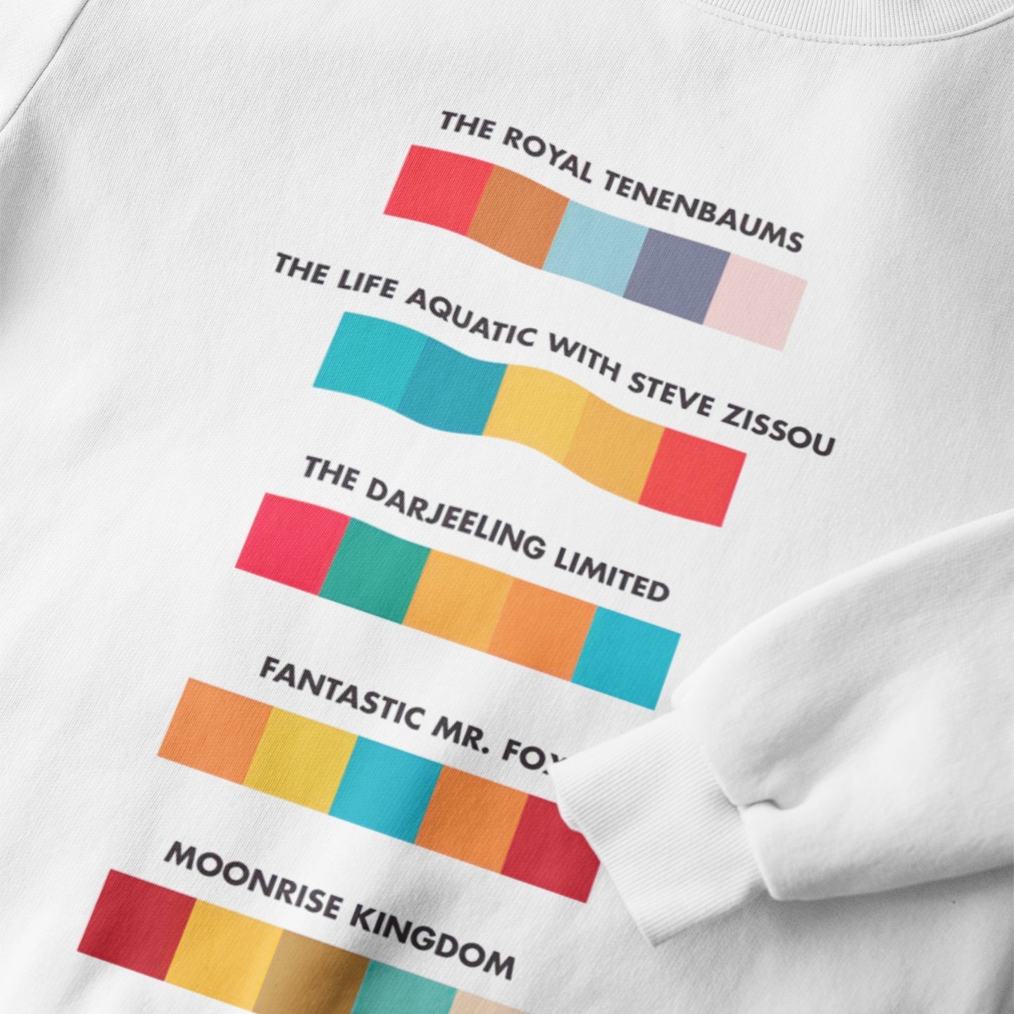 Wes Anderson Colors - Sweatshirt