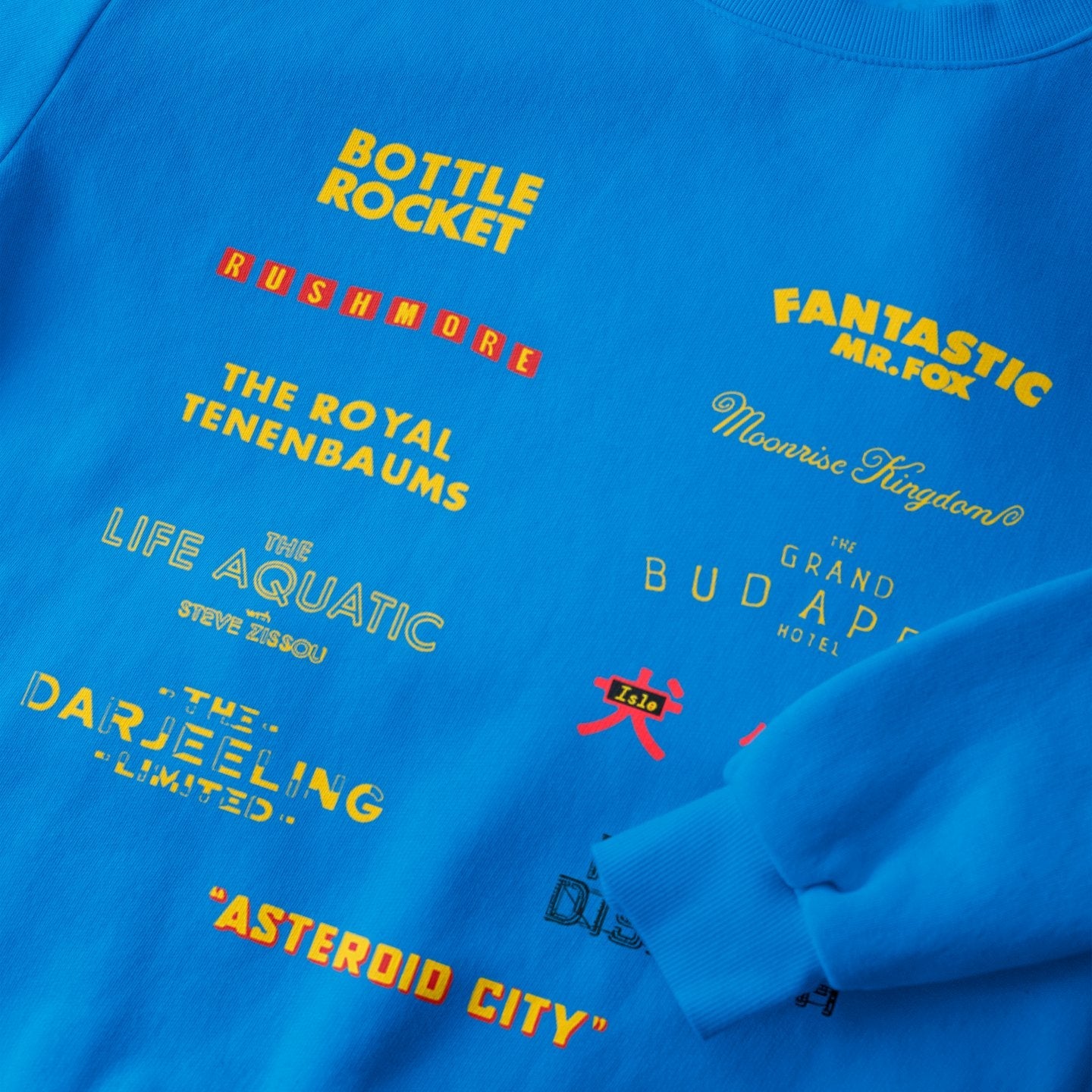 Wes Anderson Films - Sweatshirt