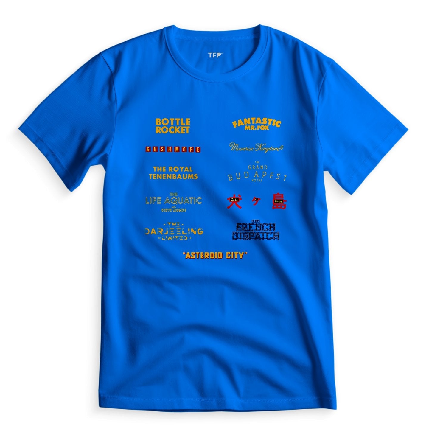 Wes Anderson Films - T-Shirt