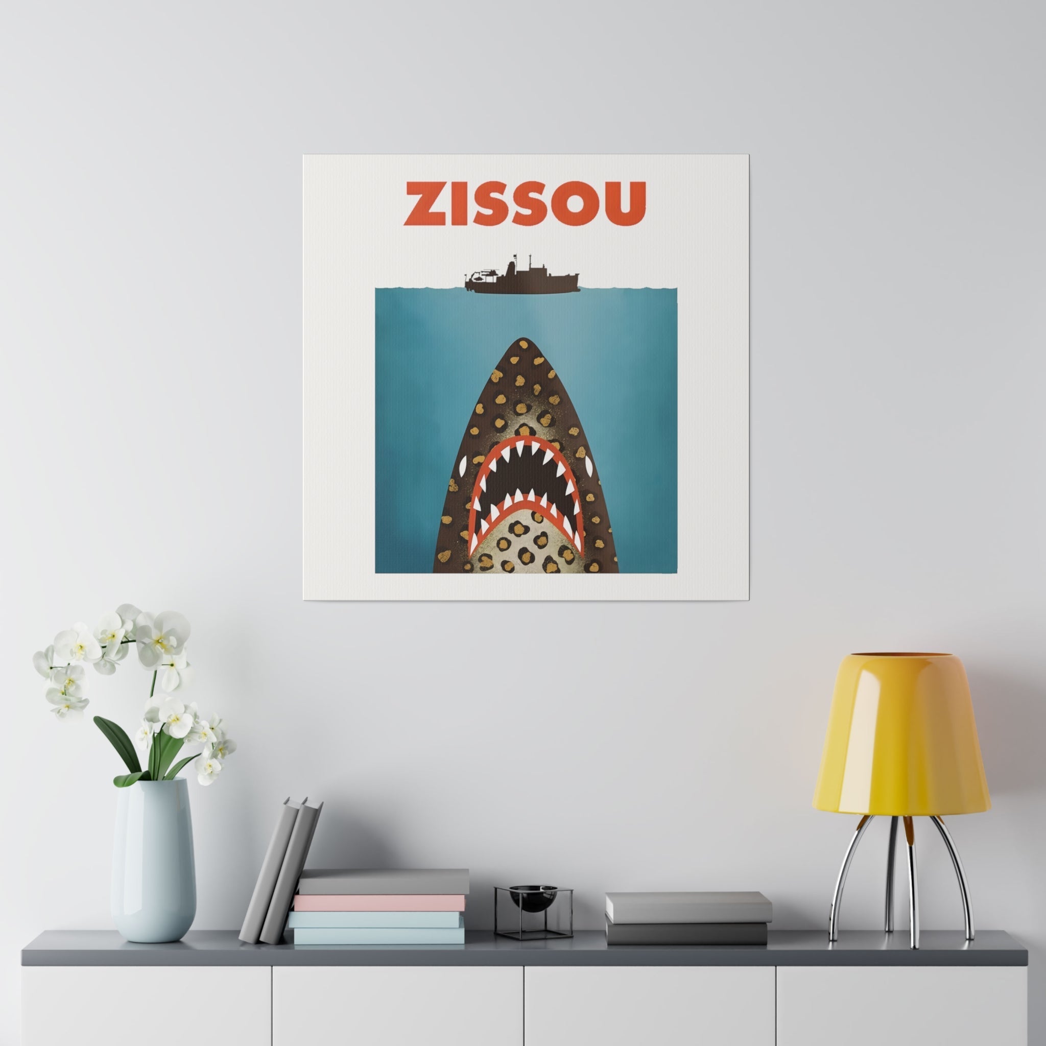 Zissou  Wes Anderson- Canvas Art